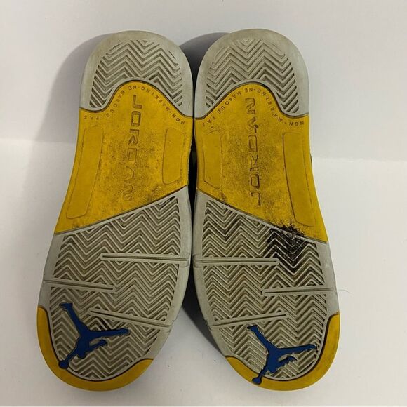 Air Jordan 5 Retro Laney Varsity Royal Blue Sneakers - Picture 7 of 8